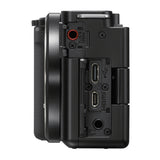 Sony Alpha ZV-E10 APS-C Mirrorless Vlog Camera with 16-50mm Lens (Black) Content Creator's Bundle