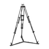 Manfrotto Carbon Fiber Twin Leg Video Tripod with Ground Spreader