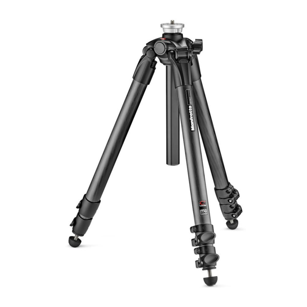 Manfrotto Virtual Reality Carbon Fiber 3-Section Tripod (Black)
