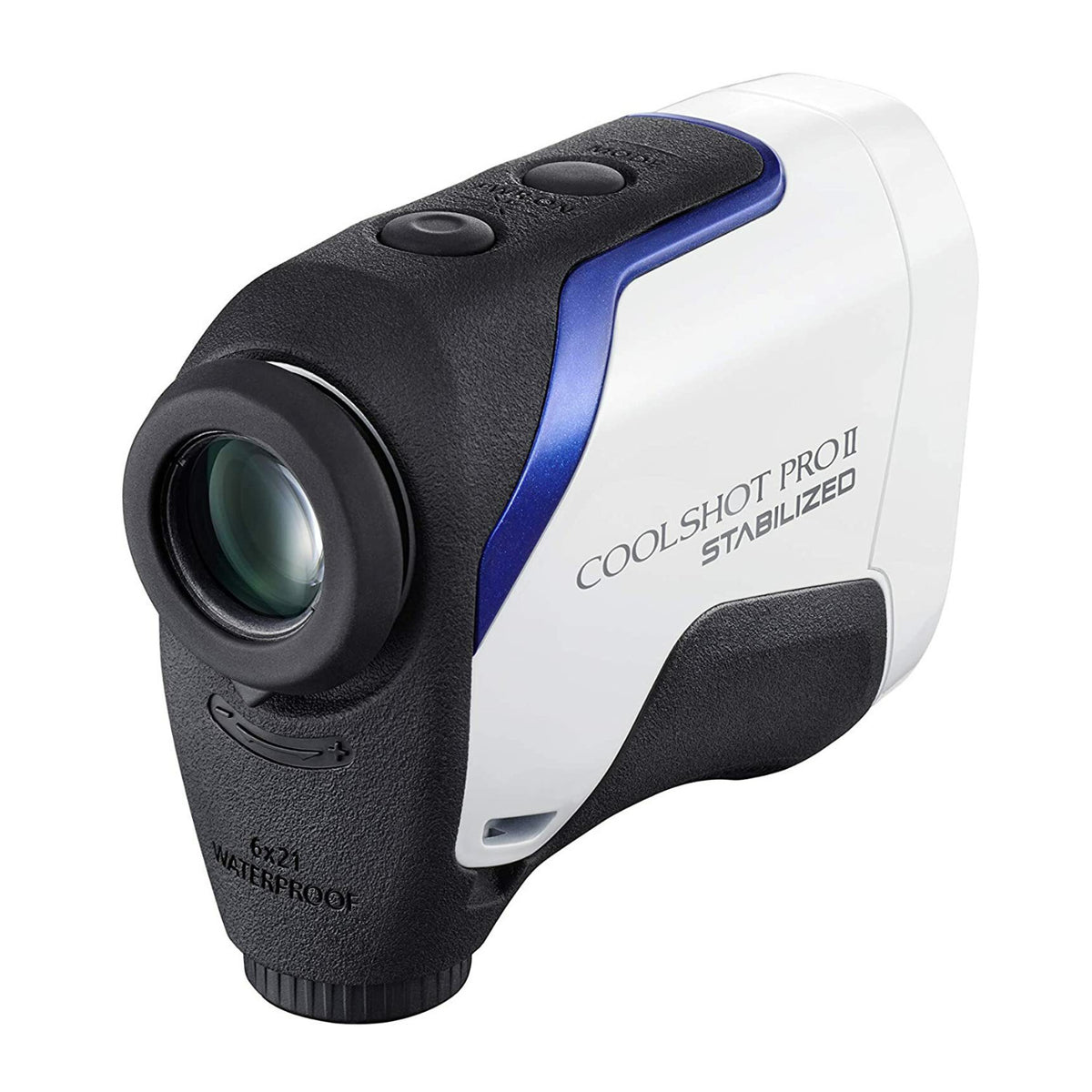 Nikon 6 x 21 CoolShot Pro II Stabilized Laser Rangefinder with Nikon Lens Pen, Tether and Batteries