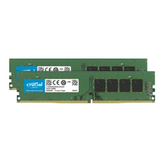 Crucial 16GB DDR4-2400 UDIMM Memory Kit (2 x 8GB)