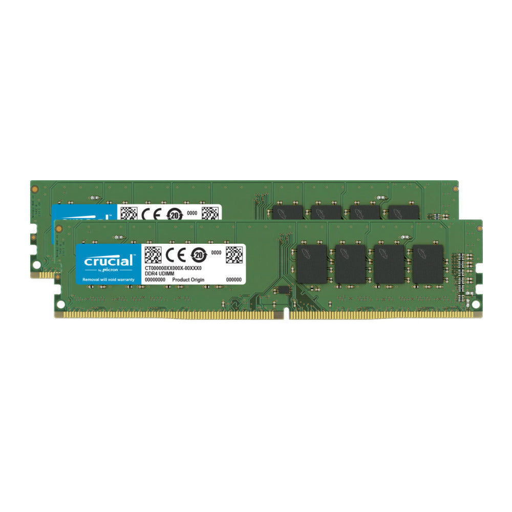 Crucial 32GB (2 x 16GB) DDR4-2666 UDIMM Memory Module