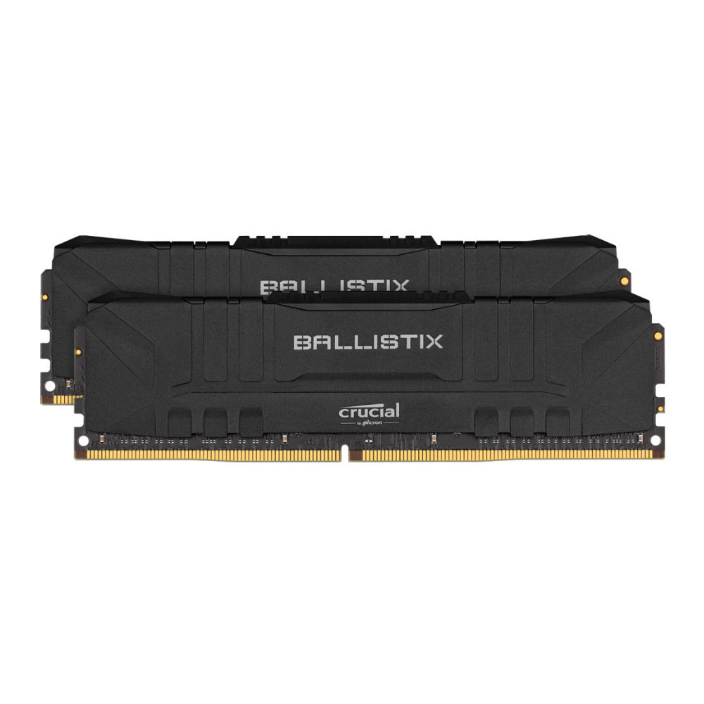 Crucial Ballistix 16GB DDR4-3600 UDIMM RAM Desktop Memory Kit (2x8GB, Black)