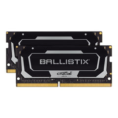 Crucial Ballistix CL16 SODIMM 64GB DDR4-3200 Gaming Memory Kit (2 x 32GB, Black)