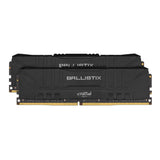 Crucial Ballistix CL16 UDIMM 64GB DDR4-3200 Gaming Memory Kit (2 x 32GB, Black)