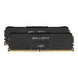 Crucial Ballistix CL16 UDIMM 64GB DDR4-3600 Gaming Memory Kit (2 x 32GB, Black)