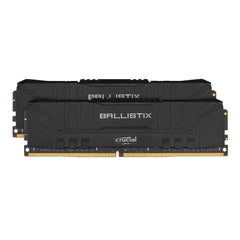 Crucial Ballistix CL16 UDIMM 32GB DDR4-3200 Gaming Memory Kit (2 x 16GB, Black)