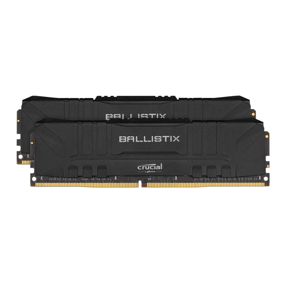 Crucial Ballistix CL16 UDIMM 32GB DDR4-3600 Gaming Memory Kit (2 x 16GB, Black)