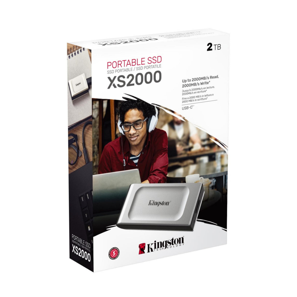 Kingston XS2000 2TB High Performance Pocket-Sized External SSD