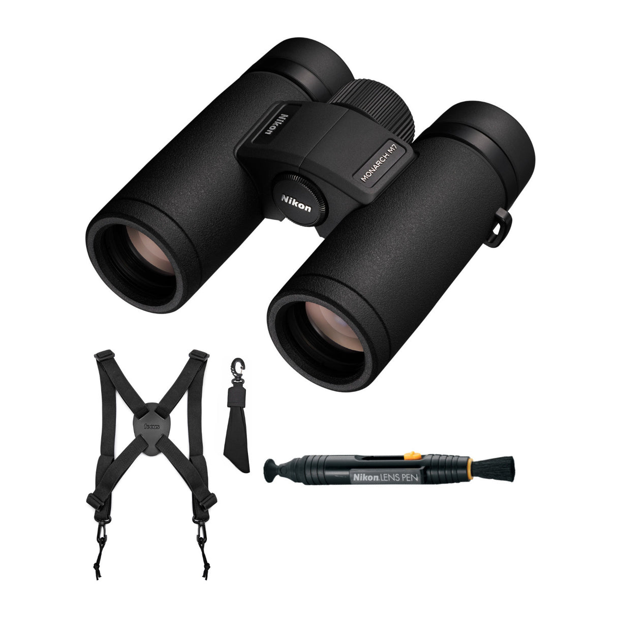 Nikon Monarch M7 8x30 Binocular with Nikon Lens Pen and Harness