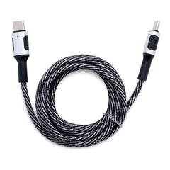 Kratos Power Nylon Braided Cable 6-Feet USB-C to USB-C Cable