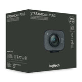 Logitech StreamCam Plus Webcam with Tripod (Graphite), USB Hub, and Ring Light