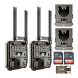 Reconyx HyperFire2 Cellular AT&T w/ Security Box, 32GB SD Card, and Card Reader (2-Pack)
