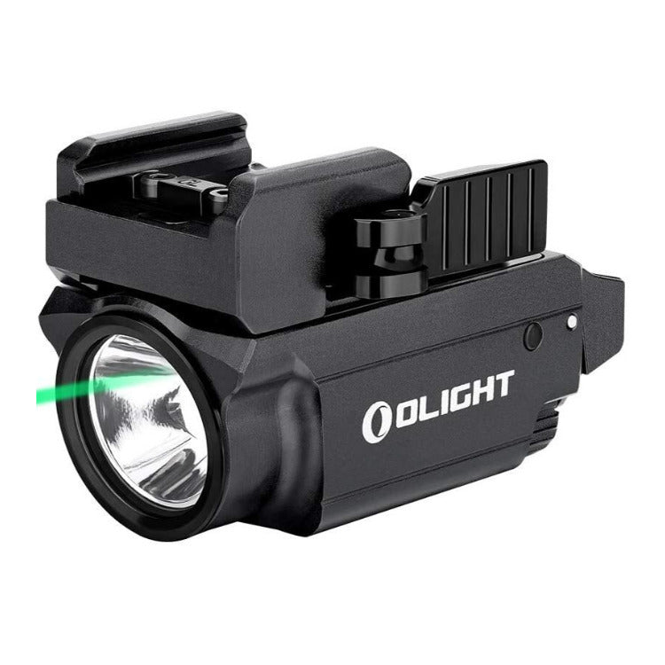 Olight Baldr Mini Rechargeable LED Pistol Light with Green Laser (Open Box)