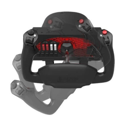 Honeycomb Alpha Flight Controls Yoke with Honeycomb Aeronautical Bravo Throttle Quadrant Bundle