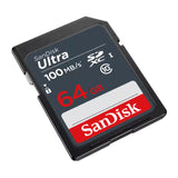 SanDisk 64GB Ultra SDXC UHS-I Memory Card (100MB/s Read Speed)