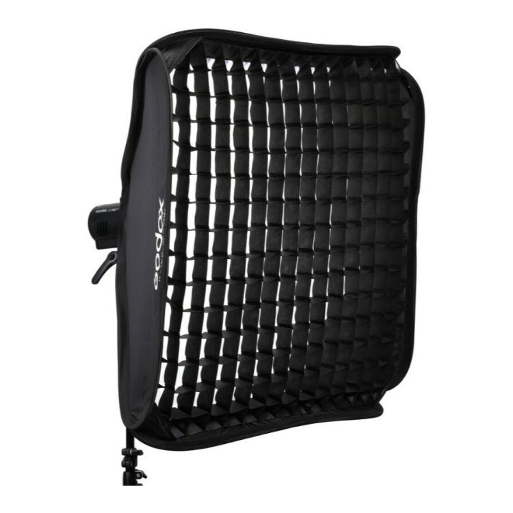 Godox S2 Bowens Mount Bracket with Softbox and Carrying Bag Kit