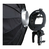 Godox S2 Bowens Mount Bracket with Softbox and Carrying Bag Kit
