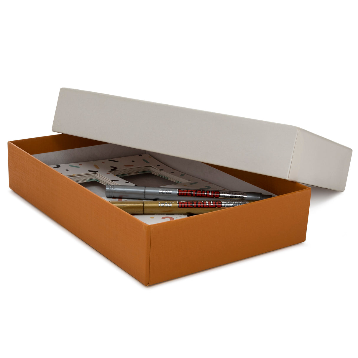 Focus Camera Instax Mini Postcard Set (20-pack, 10 White/10 Mixed) with Metallic Pen Set