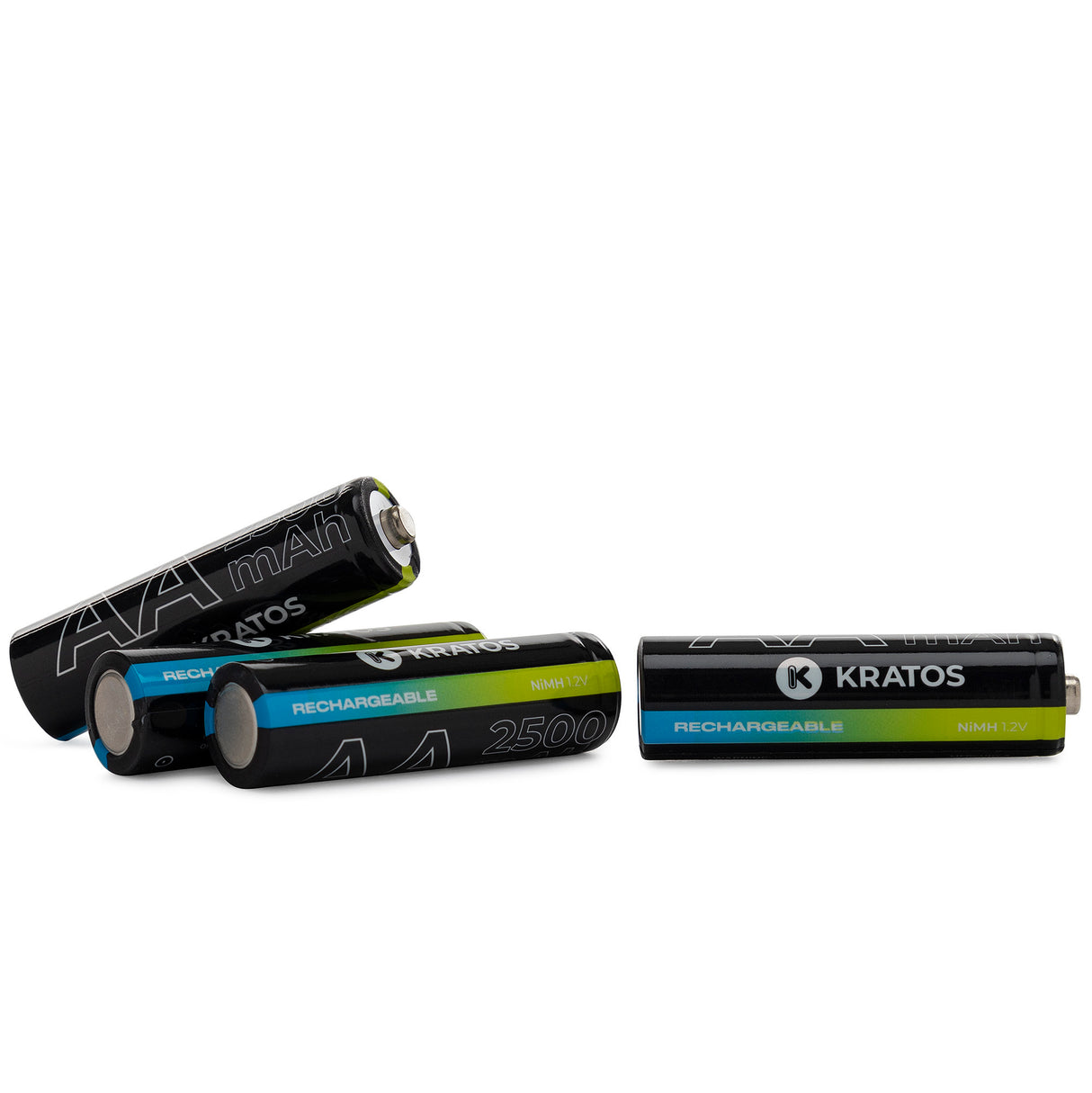 Kratos Power Rapid Travel Charger with 4 AA NiMH Rechargeable Batteries