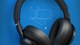 Philips H9505BK Over-Ear Wireless Headphones with Hybrid Active Noise Canceling