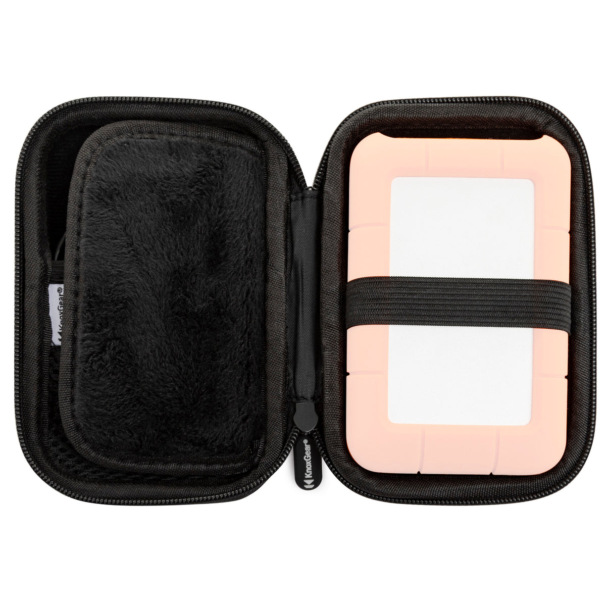 Knox Gear Travel Organizer and Storage Case for Small Electronics/Accessories