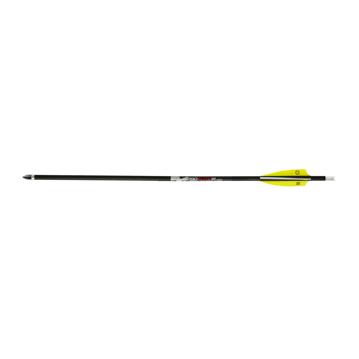 TenPoint Pro Elite 400 Carbon Crossbow Arrows with Alpha-Nocks (6-Pack)
