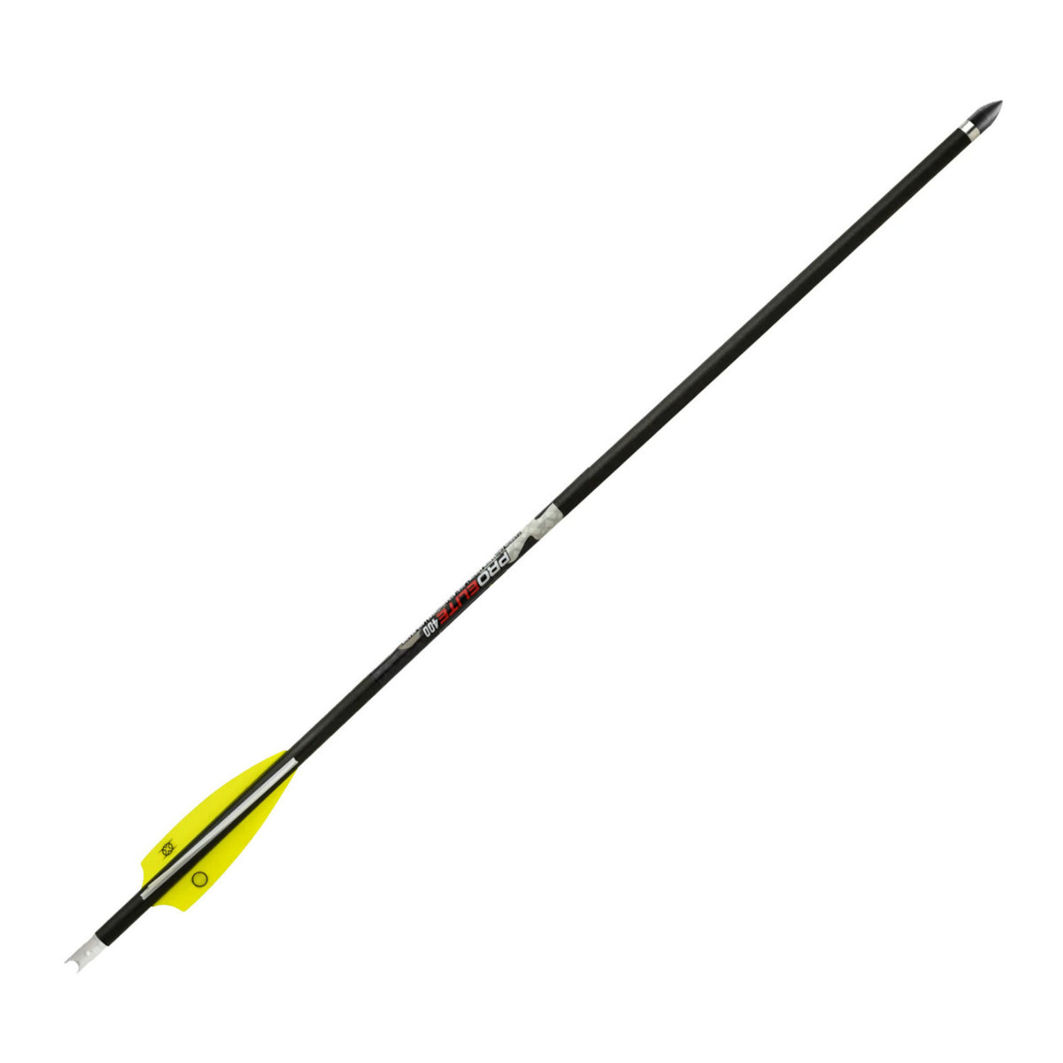 TenPoint Pro Elite 400 Carbon Crossbow Arrows with Alpha-Nocks (6-Pack)