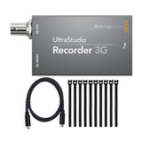 Blackmagic Design UltraStudio Recorder 3G Capture Device with Accessory Bundle