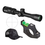 Vortex Crossfire II 2-7x32 Rimfire Riflescope (V-Plex MOA Reticle) with BL30 Bubble Level Bundle