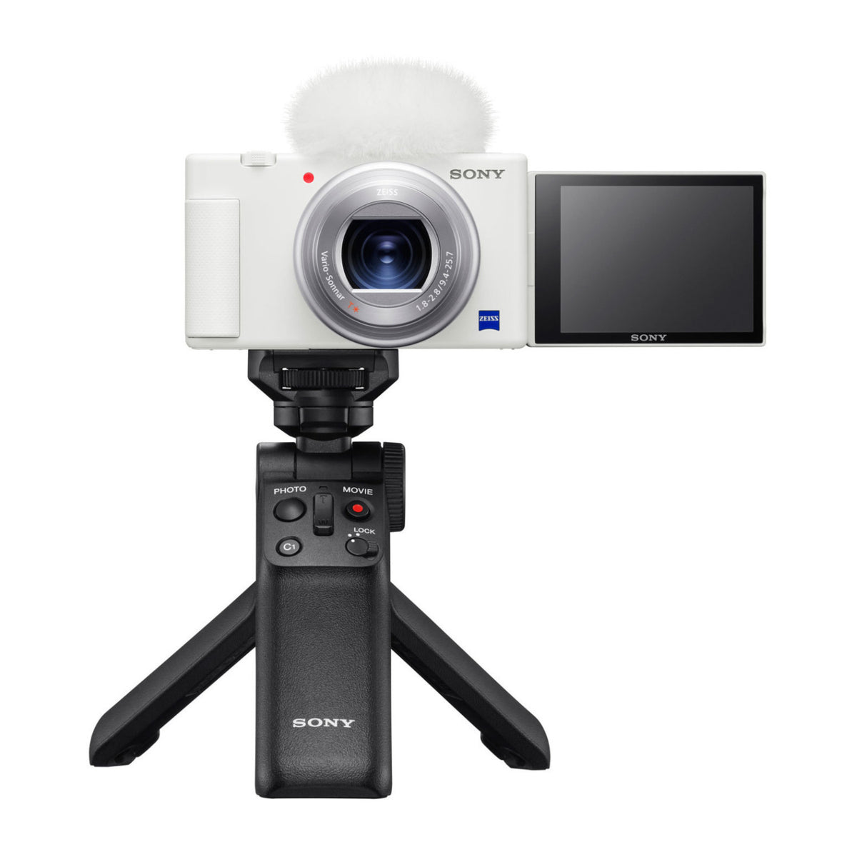Sony ZV-1 Camera for Content Creators and Vloggers with Pro Battery with Charger and SD Card Bundle