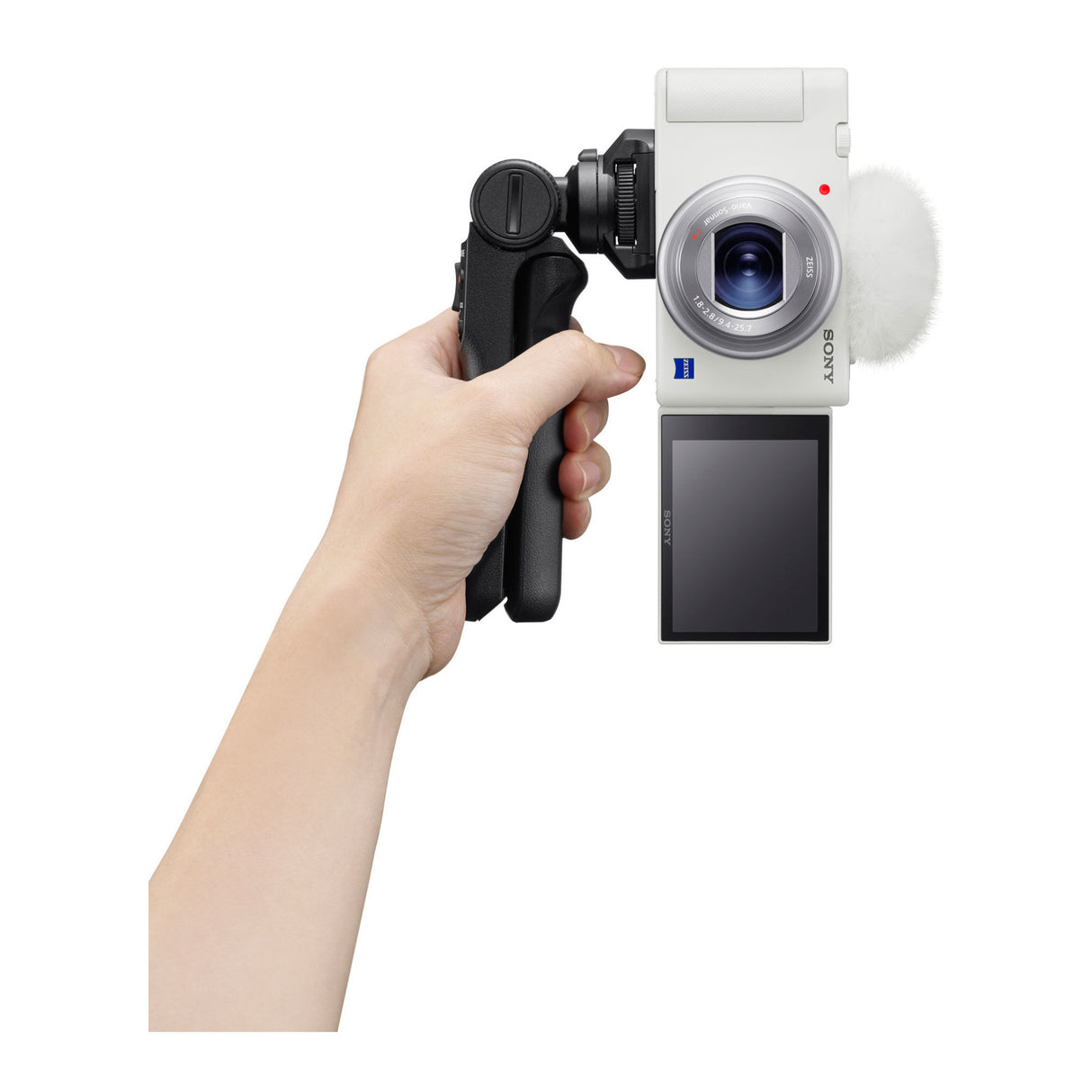 Sony ZV-1 Camera for Content Creators and Vloggers with Pro Battery with Charger and SD Card Bundle