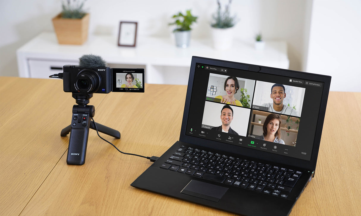 Sony ZV-1 Camera for Content Creators and Vloggers Koah Pro NP-BX1 Battery with Charger Bundle