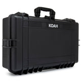 Koah Weatherproof Hard Case with Customizable Foam (28 x 17 x 7 Inch)