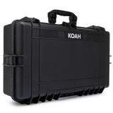 Koah Weatherproof Hard Case with Customizable Foam (28 x 17 x 7 Inch, 2-Pack)