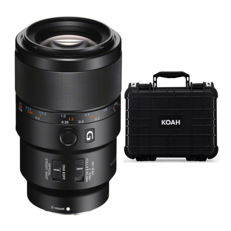 Sony FE 90mm f/2.8 Macro G OSS Full-Frame E-Mount Macro Lens Bundle
