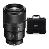 Sony FE 90mm f/2.8 Macro G OSS Full-Frame E-Mount Macro Lens Bundle