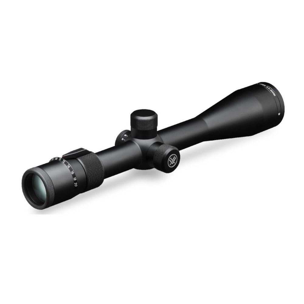Vortex Viper 6.5-20x50 PA Riflescope (Dead-Hold BDC MOA Reticle) with Case