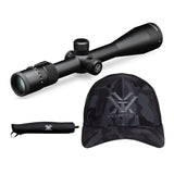 Vortex Viper 6.5-20x50 PA Riflescope (Dead-Hold BDC MOA Reticle) with Case