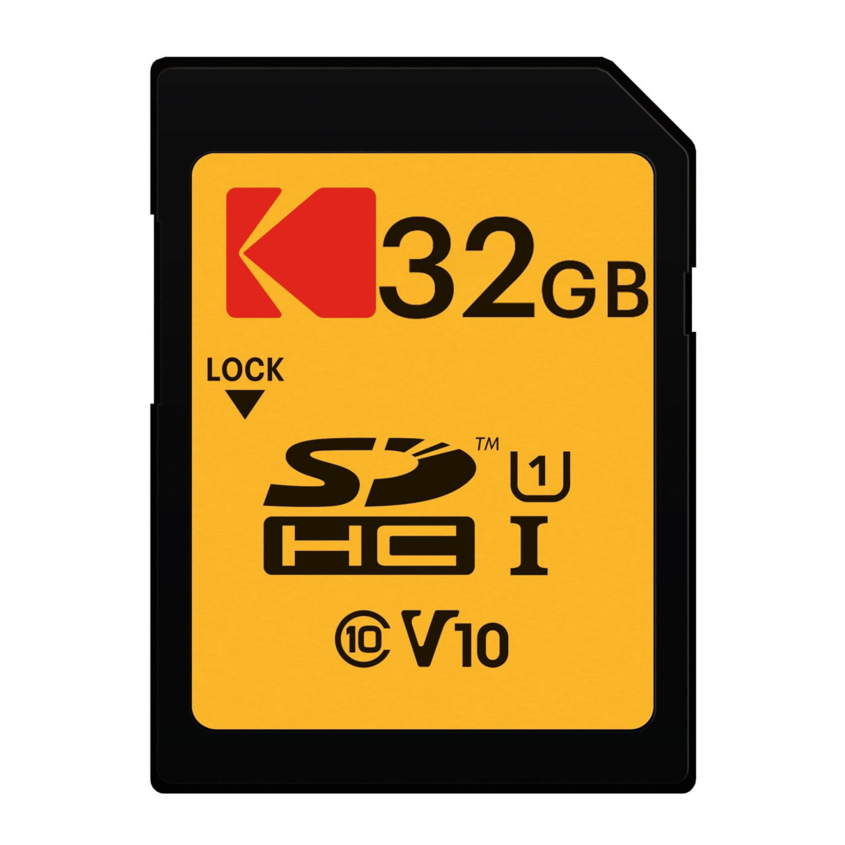 Kodak 32GB Class 10 UHS-I U1 SDHC Memory Card (10-Pack) with Focus High-Speed USB 2.0 Card Reader