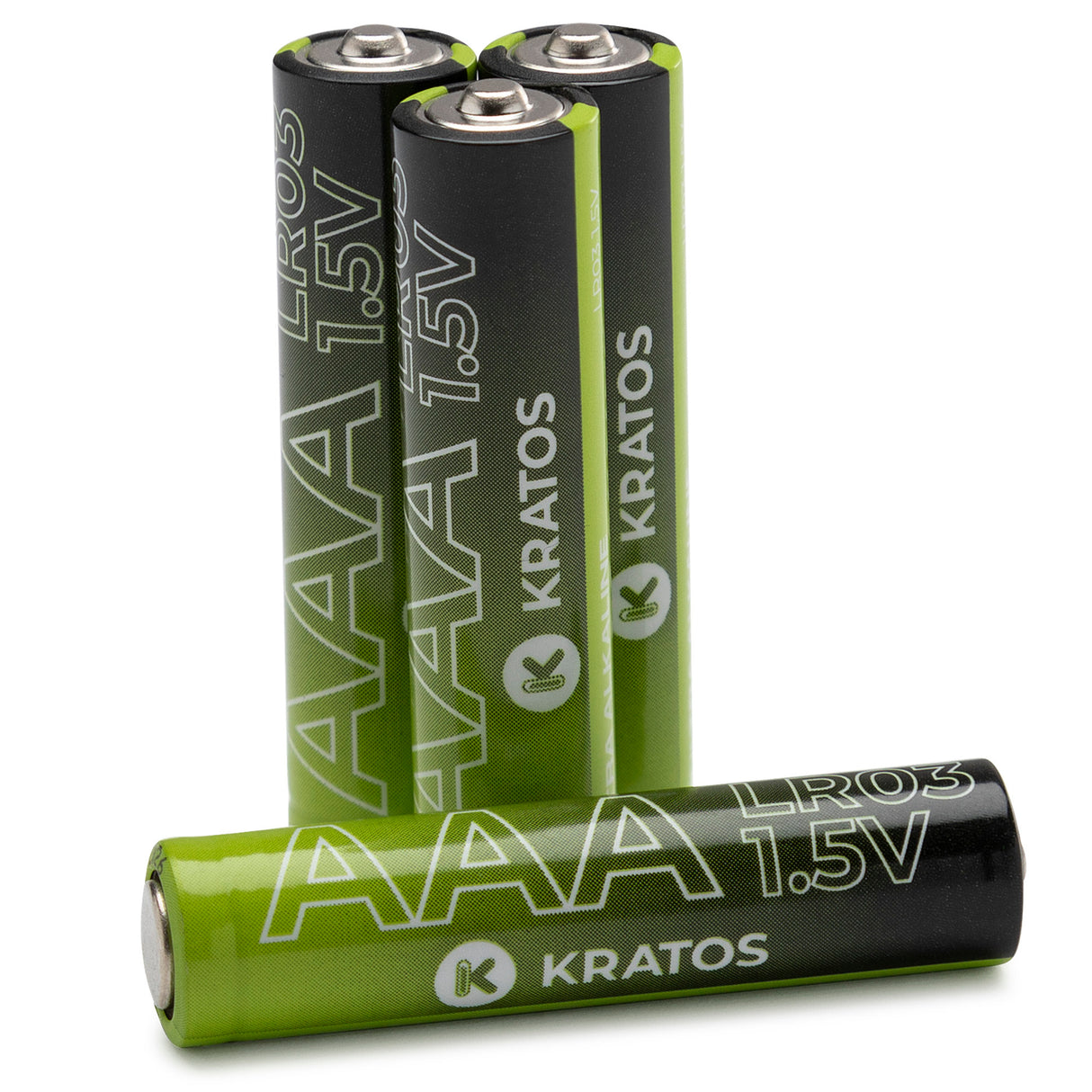 Kratos Power High-Performance Ultra Alkaline AAA Batteries (4-Pack)