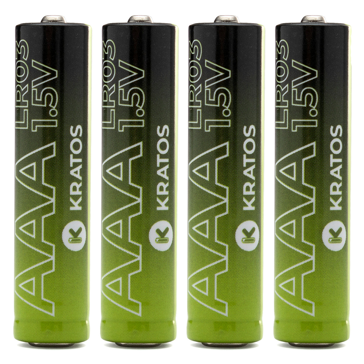 Kratos Power High-Performance Ultra Alkaline AAA Batteries (4-Pack)