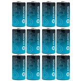 Kratos Power High-Performance Ultra Alkaline D Cell Batteries (12-Pack)