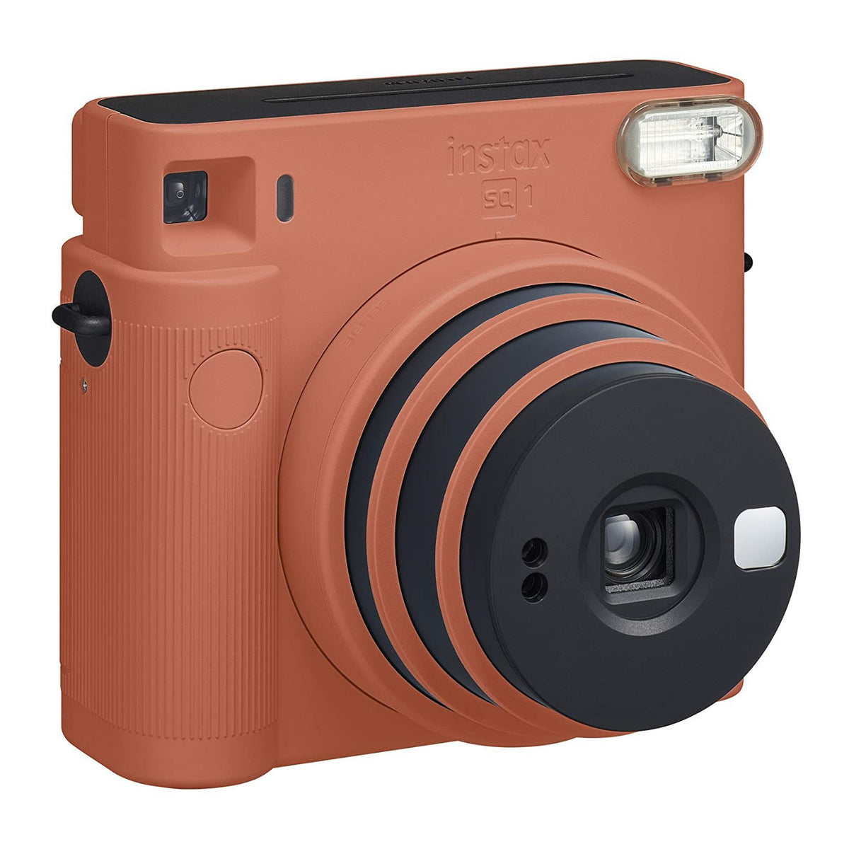 Fujifilm Instax Square SQ1 Instant Camera (Terracotta Orange) Film Bundle