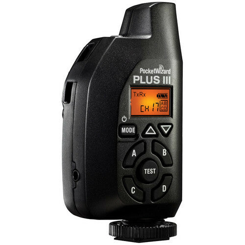 PocketWizard Plus III Transceiver (2-Pack, Black) with Case and