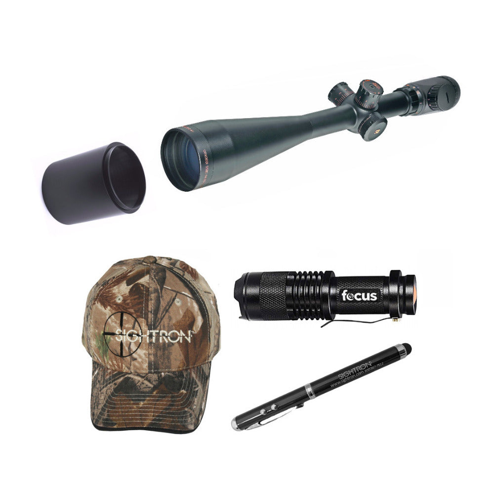 Sightron SIII 10-50x60mm Riflescope MOA-H IR with Sunshade and Accessory Kit