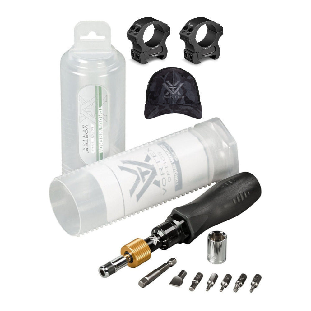 Vortex Mounting Bundle for 1-inch Tube/Picatinny Rail (Medium, 0.95-inch)