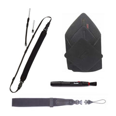 OpTech Mirrorless Sling Style Strap with Wrist Strap, Soft Wrap and Lens Cleaning Pen