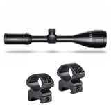 Hawke Sport Optics Vantage HD 4-12X50AO Mil Dot IR Riflescope with 2-Piece Rings