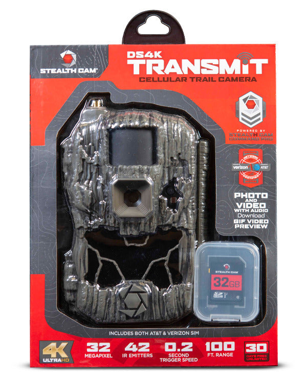 Stealthcam DS4K Transmit Cellular